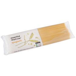Pasta spaghetti essential Waitrose 500 g