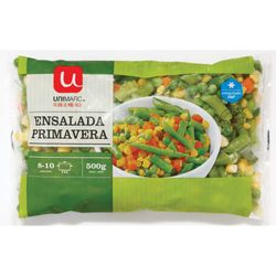 Ensalada primavera Unimarc bolsa 500 g