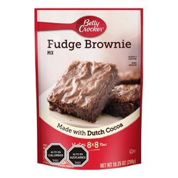 Mezcla Betty Crocker brownie dulce 291 g