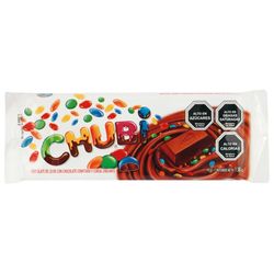 Chocolate Chubi Dos en Uno barra 138 g