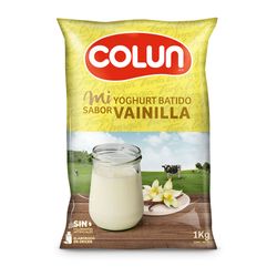 Yoghurt Colun vainilla bolsa 1 Kg