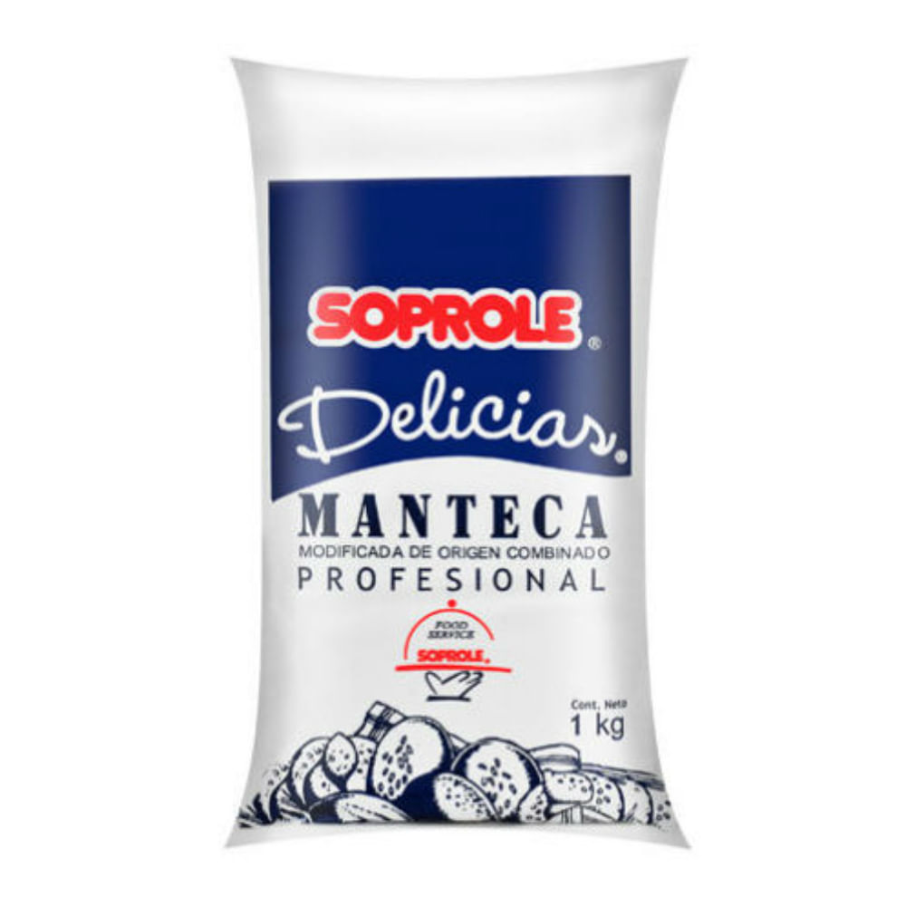 Manteca delicias Soprole 1 Kg