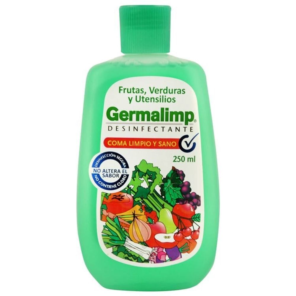 Desinfectante frutas y verduras Germalip 250 ml - telemercados
