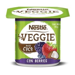 Alimento de coco Nestlé Veggie berries 115 g