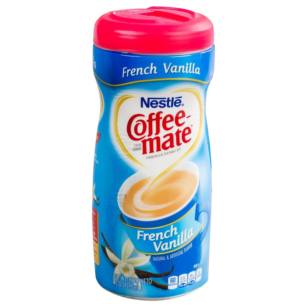 Crema para café Coffee Mate french vainilla, 425 g