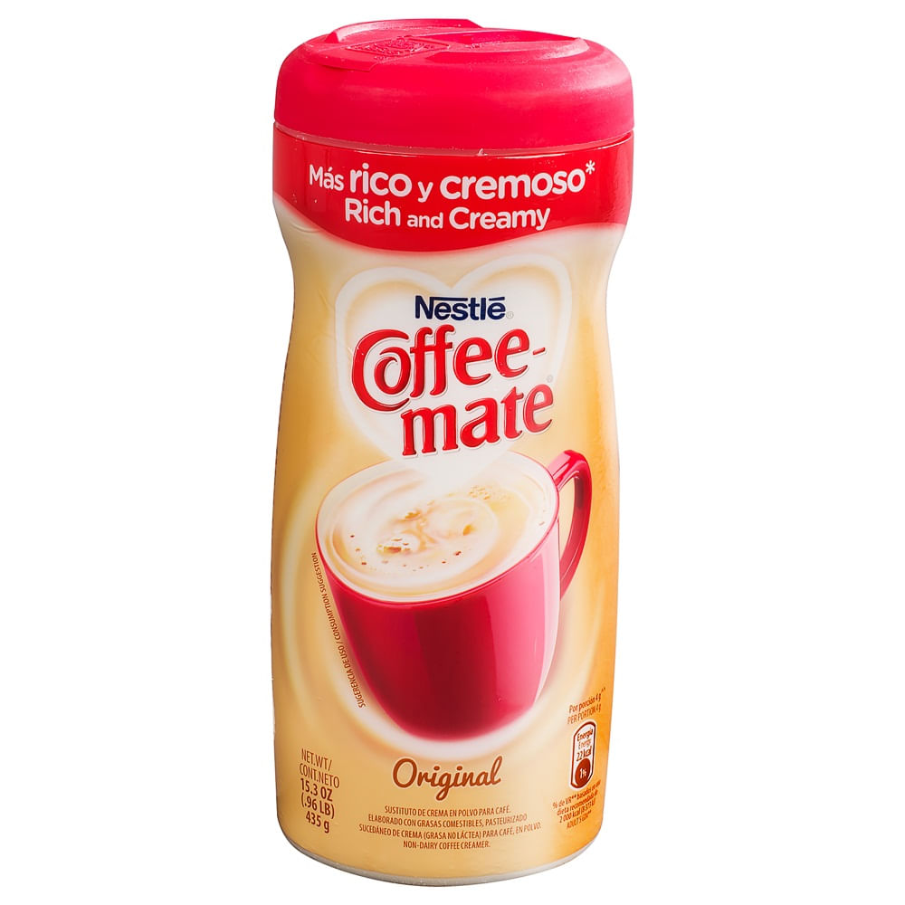 Crema para café Coffee Mate Nestlé original, 435 g ...