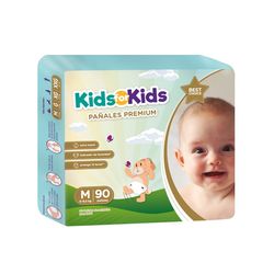 Pañal desechable Kids for Kids talla M 90 un