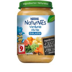 Colado Nestlé Naturnes verduras mixtas 215 g
