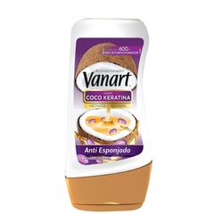 Acondicionador Vanart coco keratina anti esponjado 600 ml