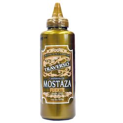 Mostaza Traverso vintage fuerte 450 g