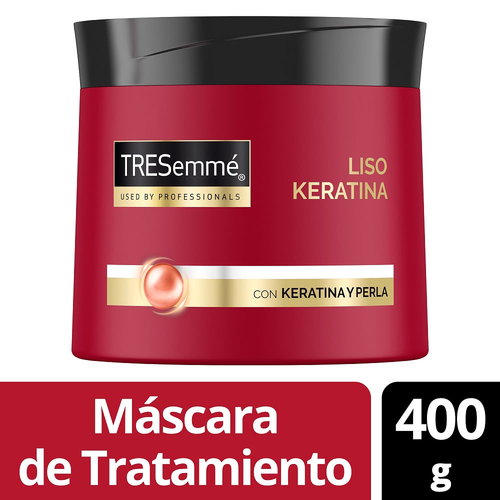 Máscara de tratamiento Tresemmé liso keratina, 400 g