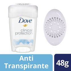 Desodorante Dove clinical soft solid original barra 48 g