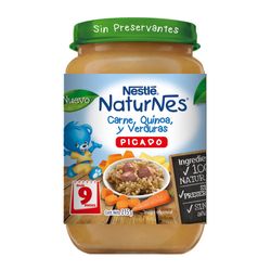 Picado Nestlé Naturnes carne quínoa y verduras 215 g