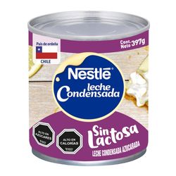 Leche condensada Nestlé sin lactosa 397 g