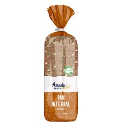 Pan de molde Amada Masa integral familiar 580 g