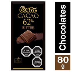 Chocolate Costa 62% cacao 80 g