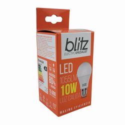 Ampolleta led G3 Blitz luz cálida consume 10w