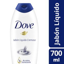 Jabón líquido Dove crema humectante 700 ml