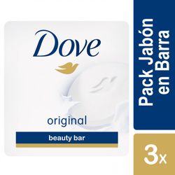 Jabón en barra Dove original 3 un de 90 g