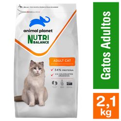 Alimento gato adulto Animal Planet nutribalance 2.1 Kg
