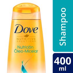 Shampoo Dove nutrición óleo-micelar 400 ml