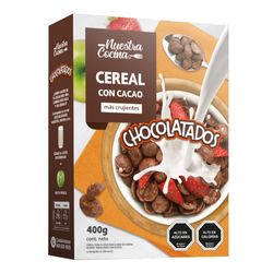 Cereal Nuestra Cocina chocolatados con cacao 400 g
