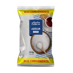 Azúcar granulada Nuestra Cocina bolsa 1.6 Kg