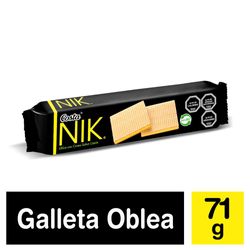 Galletas Costa Nik oblea rellena limón 71 g