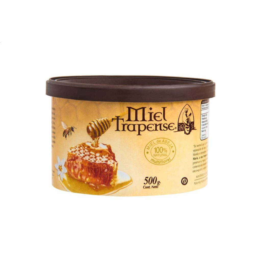 Miel de abejas Trapense pote 500 g
