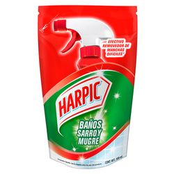 Limpiador líquido Harpic baños sarro y mugre doypack recarga 500 ml