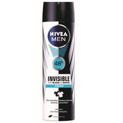 Desodorante Nivea men black&white fresh invisible spray 150 ml