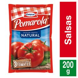 Salsa de tomate Pomarola natural 200 g