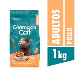 Alimento gato adulto Champion Cat pollo 1 Kg