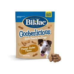 Snack para perros Bil Jac gooberlicious peanut butter 283 g