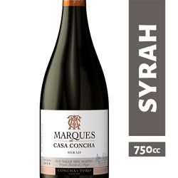 Vino Marques de Casa Concha syrah 750 cc
