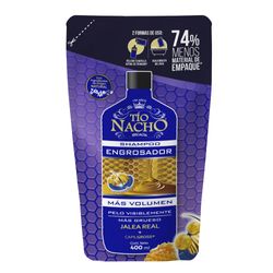 Shampoo Tío Nacho engrosador doy pack 400 ml