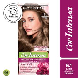 Tintura Cor intensa 6.1 rubio oscuro cenizo 12.5 ml