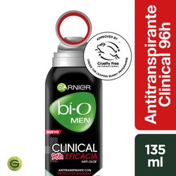 Desodorante spray Bio men antitranspirante clinical 135 ml