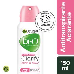Desodorante Garnier Bi-O clarify afina spray 150 ml