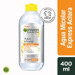 Agua micelar Garnier express aclara 400 ml