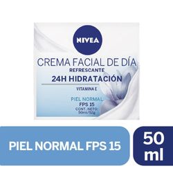 Crema facial Nivea hidratante activa día FPS15 piel normal 50 ml