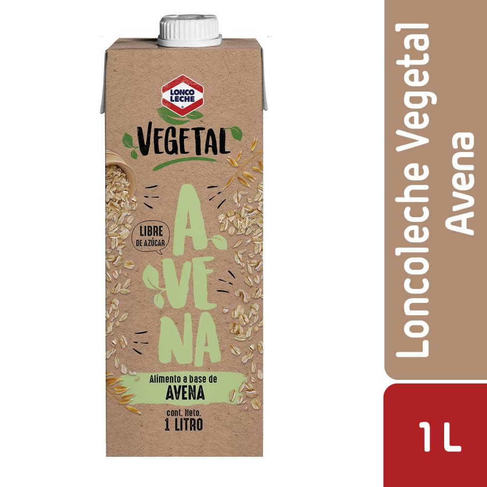 Bebida vegetal Loncoleche avena chocolate 1 L
