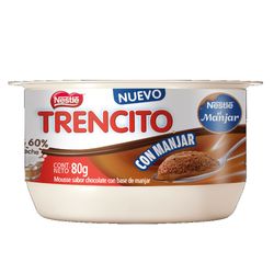 Mousse Trencito chocolate manjar 80 g
