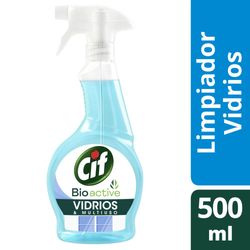 Limpiador y vidrios Cif bioactive multiuso gatillo 500 ml