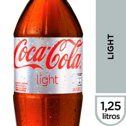 Bebida Coca Cola light desechable 1.25 L