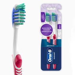 Pack Cepillo dental Oral B advantage mediano 2 un