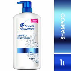 Shampoo Head & Shoulders anticaspa limpieza renovadora 1 L