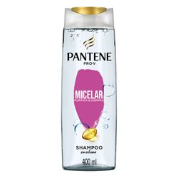 Shampoo Pantene agua micelar 400 ml