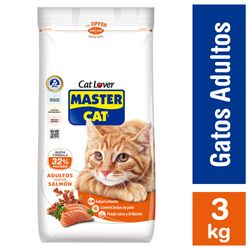 Alimento gato adulto Master Cat salmón 3 Kg