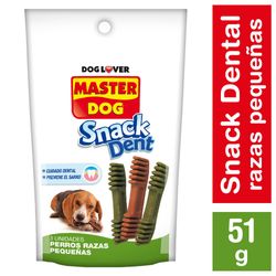 Alimento perro adulto Master Dog razas pequeñas snack dental 51 g